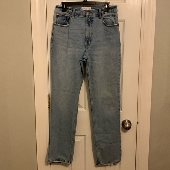 Abercrombie & Fitch 90’s Ultra High Rise Size 10/30 - Picture 1 of 9